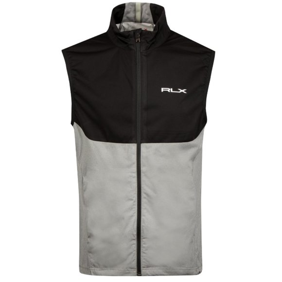 RLX Ralph Lauren Other - RLX Ralph Lauren Stratus Vest Polo Black Gray M